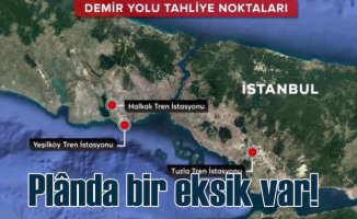 Deprem tahliye planında Kanal İstanbul unutuldu