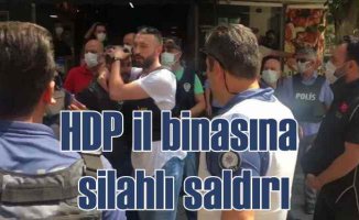 HDP İl binasına kanlı baskın, 1 kişi hayatını kaybetti