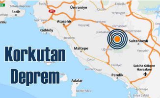 İstanbul Anadolu Yakası'nda korkutan deprem 4.2