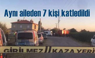 Konya'da silahlı saldırı | Aynı aileden 7 kişi öldürüldü