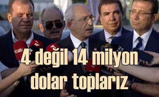 CHP Lideri Kılıçdaroğlu THK için konuştu | 14 milyon dolar toplarız