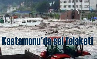 Kastamonu'da sel felaketi | 8 ilçede sel suları evleri bastı