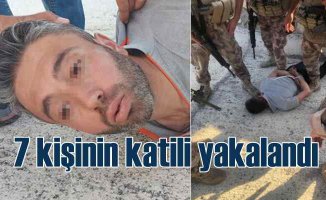 Konya'da 7 kişinin katili Mehmet Altun yakalandı
