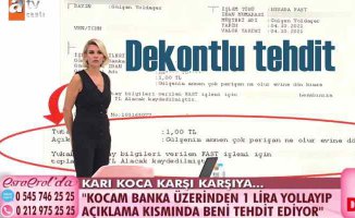 Gülşen Yoldaşer'i kocası banka dekontu ile tehdit etti