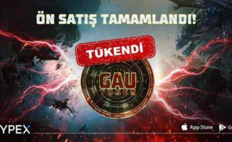 Ön satışa sunulan Türk Oyun Projesi GAU Token 3 dakikada tükendi!