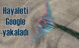 Hayalet uçak, Google Earth Kamerasına yakalandı