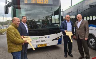 Anadolu Isuzu’dan İsrail pazarına 48 adet otobüs teslimatı