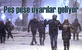 İstanbul'da gece boyu sürecek | İmamoğlu'ndan art arda kar uyarısı