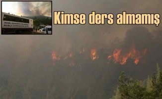 Marmaris'te orman yangını | Alevler kontrol edilemiyor