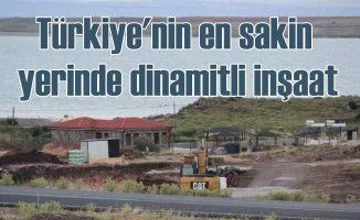 Türkiye'nin en sakin yeriydi | Otel inşaatında dinamit patlattılar