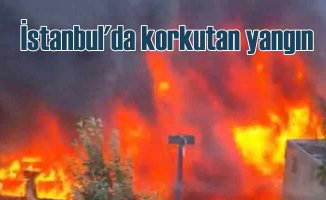 Sancaktepe'de yangın | Araçlar küle döndü