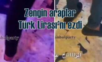 Arapların İstanbul’da gece eğlencesi! Türk Lirası'nı ezdiler