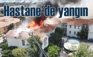 İstanbul Balıklı Rum Hastanesi'nde yangın çıktı