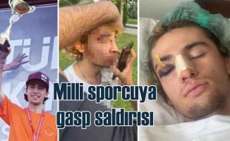 Milli sporcu Alparslan Ayhan ve Kerem Şahinoğlu'na saldırı