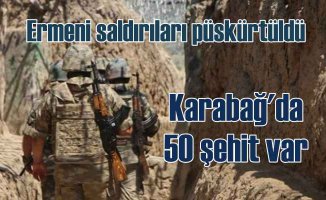 Karabağ'da çatışma | 50 Azerbaycan askeri şehit