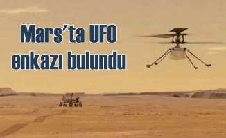 NASA, Mars'ta bulduğu cisme 'UFO enkazı' ismini verdi
