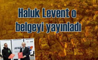Haluk Levent, Bahçeli ve Soylu'yu boşa düşüren o belgeyi yayımladı