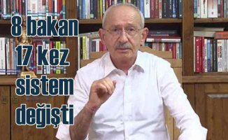 Kemal Kılıçdaroğlu | 8 bakan 17 kez eğitim sistemi değişti
