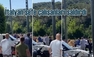 Ünlü İtalyan şef Danilo Zanna'ya çalışanlarından saldırı