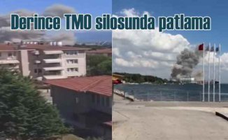 TMO Derince Limanı deposunda patlama | 12 yaralı var
