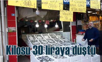 Hamsi fiyatları Karadeniz'de 30 liraya kadar düştü