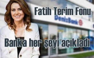 Fatih Terim Fonu | DenizBank'tan detaylı açıklama