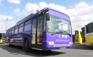 İBB'nin mor otobüsleri yola çıkıyor