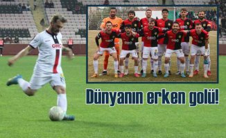 Eskişehir'den dünya futbol tarihine geçecek gol