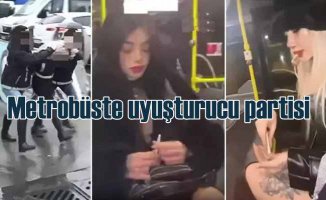 Kızların Metrobüste uyuşturucu hazırlığı karakolda bitti