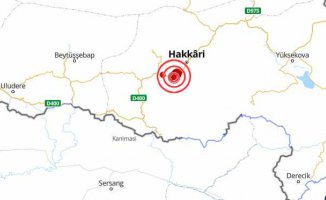 Hakkari Yüksekova'da korkutan deprem