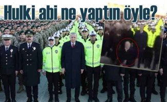Hulki Cevizoğlu, Erdoğan ile aynı karede olmak isterken...