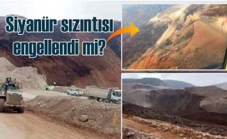 Erzincan İliç'te altın madeni faciası | Siyanür sızması engellendi