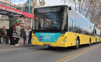 İstanbul'un yeni otobüsleri yollarda