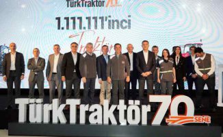 TürkTraktör 70. Yılında 1.111.111’inci Traktörünü Üretti