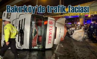Bakırköy'de feci kaza, 4 kişi can verdi