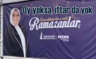 AKP'li Sancaktepe belediyesi, iftar çadırını kapattı