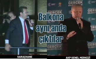 Erdoğan mağlubiyeti kabul etti, balkona çıktı