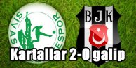 Beşiktaş Sivas karşısında zorlanmadı: 2-0