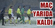 Beşiktaş Mersin Maçı; Sanki gök yarıldı, kar boşaldı