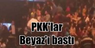 Beyaz Show'da PKK yandaşları gösteri yaptı
