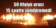 Bursa'da yangın; 50 itfaiye aracı 14 saatte kontrol altına aldı