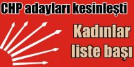 CHP milletvekili adayları açıklandı: Tam liste
