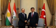 Davutoğlu ve Barzani görüştü, Hakan Fidan Bağdat'a gidecek