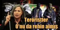 DBP’li Kışanak’ı PKK'lı teröristler rehin almışc