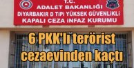Diyarbakır kapalı cezaevinden 6 PKK'lı firar etti