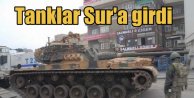 Diyarbakır'da son durum; Sur'a tanklar girdi