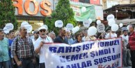 Eskişehir'de 200 kişi barış için yürüdü