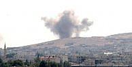 Hava Saldırısı Yapılan Kobani'de Çatişmalar Sürüyor