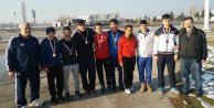 İBB’li sporcular okulları adına güreştiler
