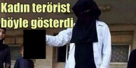 IŞİD'li kadın militan kafa kopardı